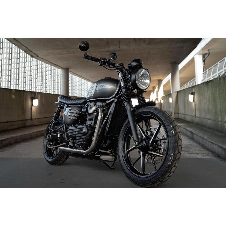 モートーン アンダースタイリングキット FORTYNINER ブラック T100/T120 (16-25) SpeedTwin900 (16-25) |  | 05