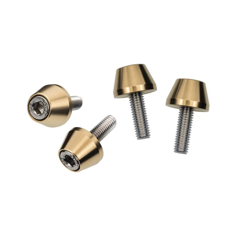 Motone(モートーン) リアショック ドレスアップボルト ブラス T100/T120 (02-25) SpeedTwin900 (16-24) スクランブラー Scrambler900 (17-25) OTS008 | 