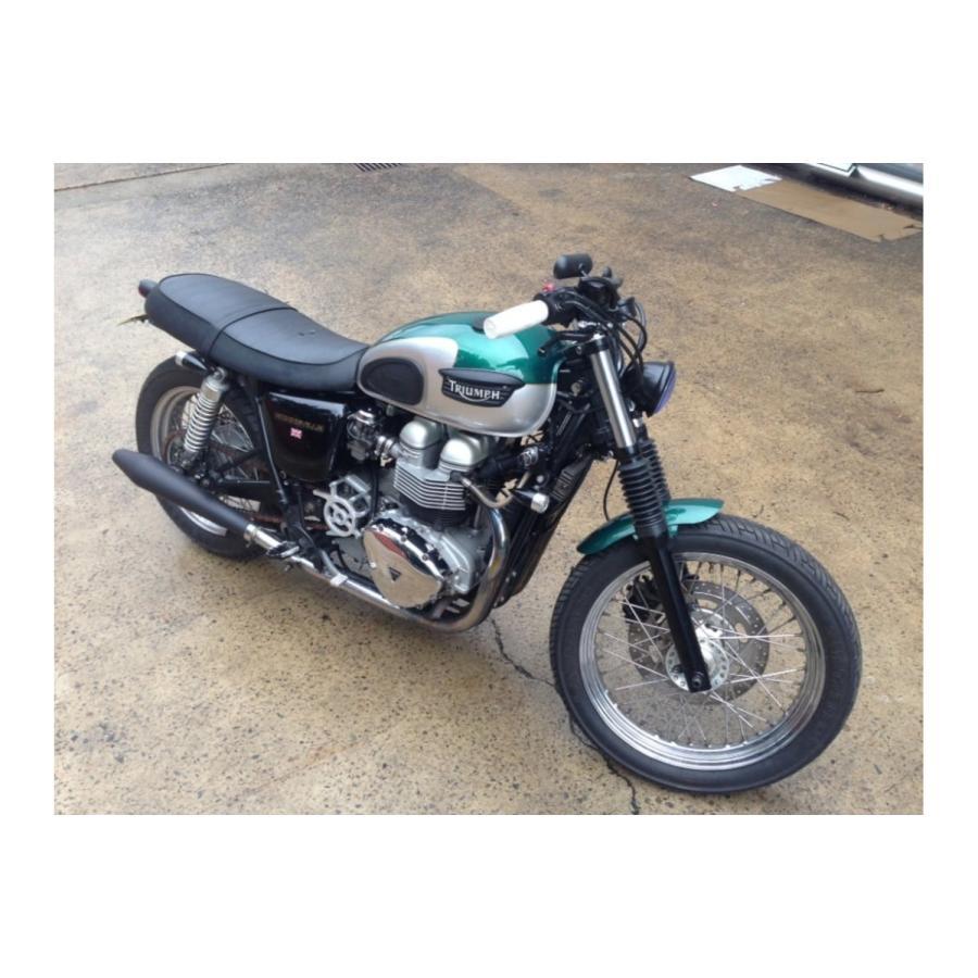 Motone(モートーン) ヘッドライトステー ベーツスタイル ボトムマウント 空冷 T100 (02-15) スクランブラー Scrambler (06-15) スラクストン  (05-15) PTS004B |  | 02