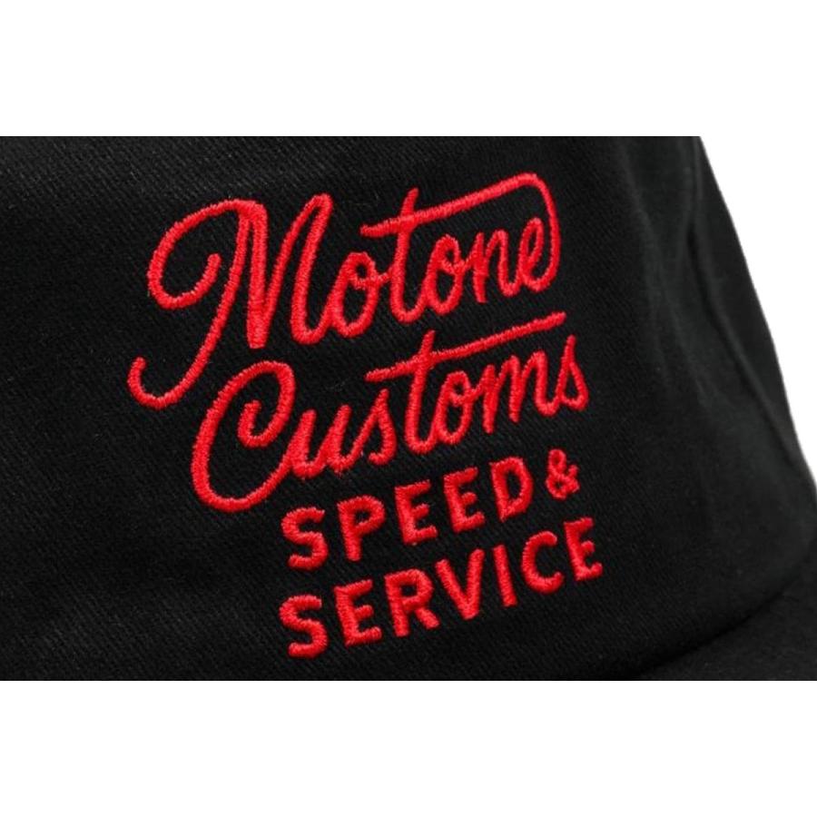 モートーン キャップ SPEED ＆ SERVICE ブラック  SMK040-R |  | 04