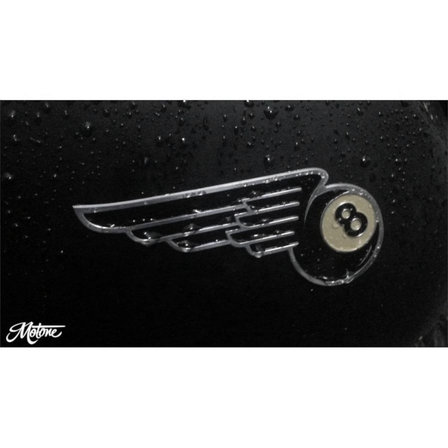 Motone(モートーン) エンブレム 8ボール アルミ 汎用 SNG140 |  | 01