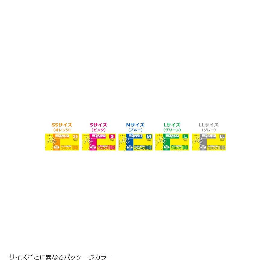 [特価品]ショーワグローブ ニトリスト・タフ #S /100枚入り C20192 |  | 07