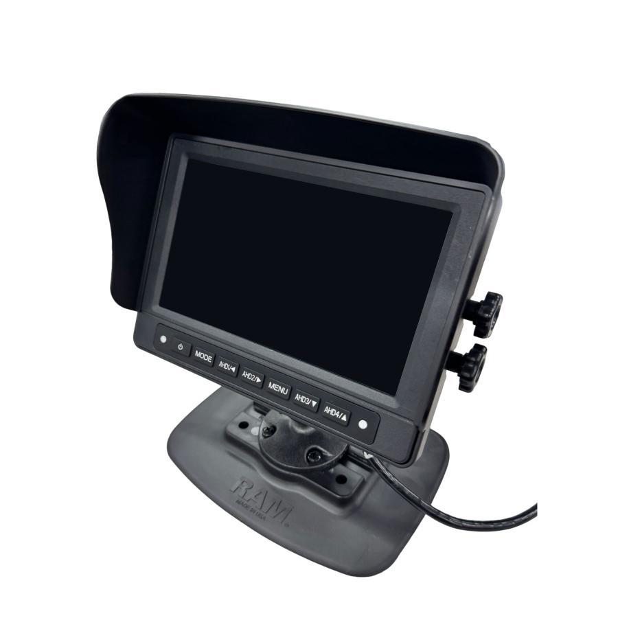 プロト　アグリ 取り付け簡単モニターカメラセット 7インチ IP69K ラムマウント使用 PTA001 | 