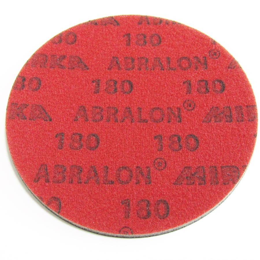 【MIRKA】1枚 アブラロンパット 150mm　番手　180 360 500 600 1000 2000 3000 4000　ボウリング ボールのメンテナンス キズ取　表面加工 |  | 01