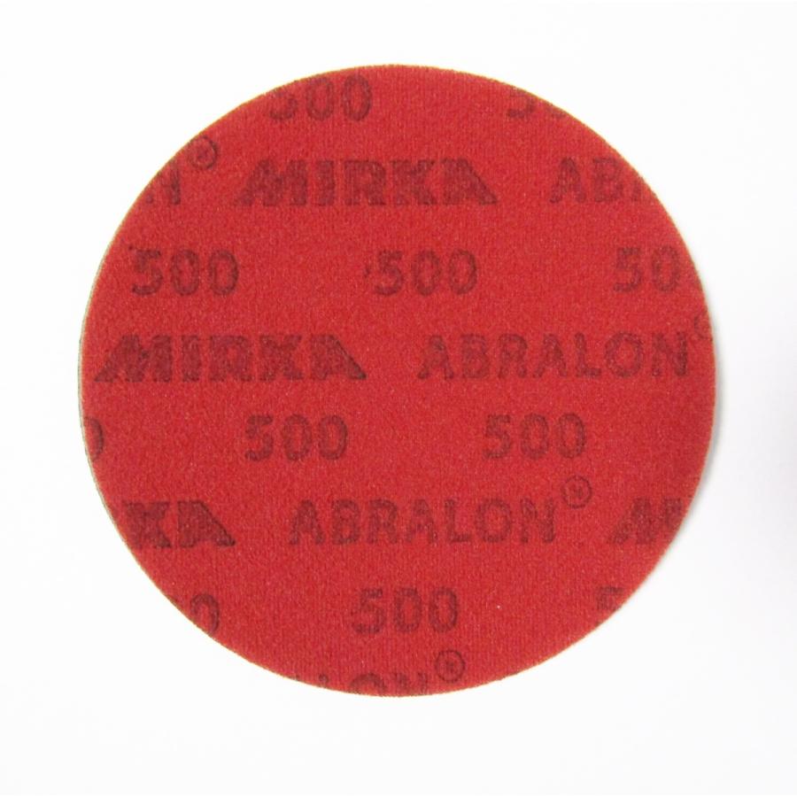 【MIRKA】1枚 アブラロンパット 150mm　番手　180 360 500 600 1000 2000 3000 4000　ボウリング ボールのメンテナンス キズ取　表面加工 |  | 03