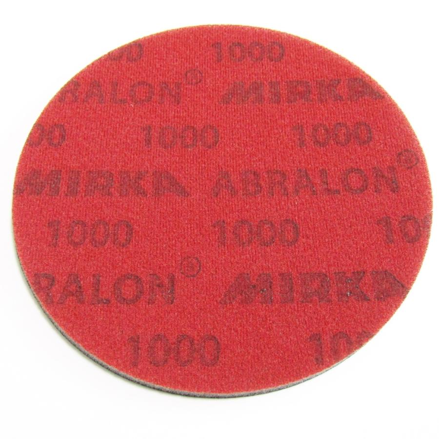 【MIRKA】1枚 アブラロンパット 150mm　番手　180 360 500 600 1000 2000 3000 4000　ボウリング ボールのメンテナンス キズ取　表面加工 |  | 05