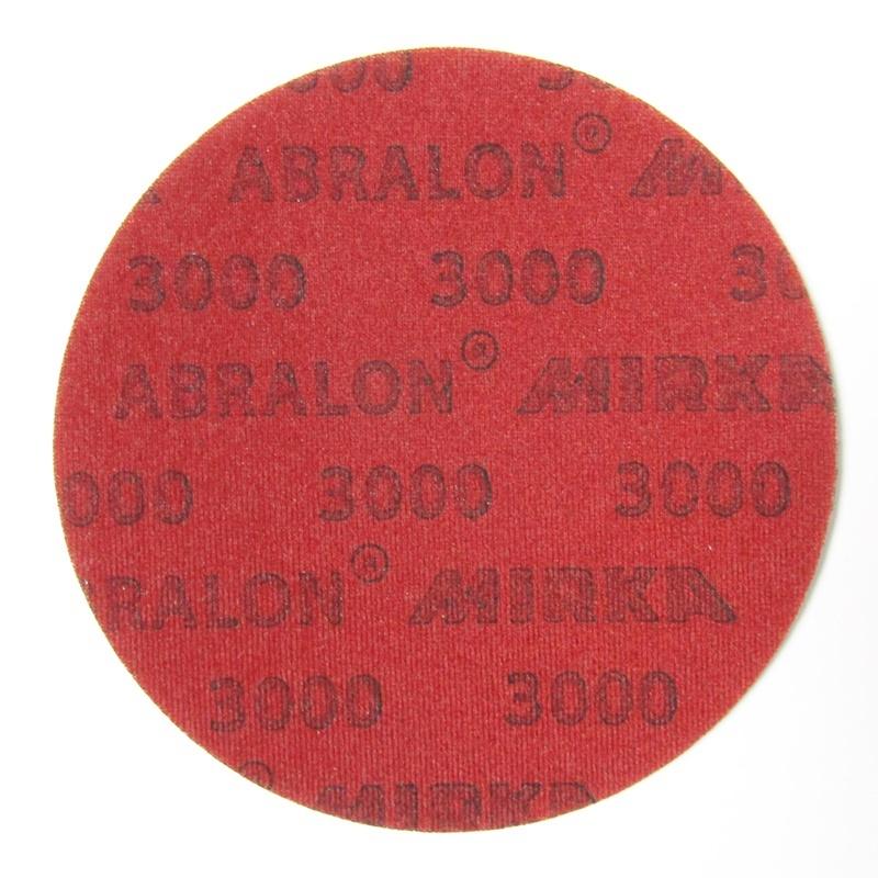 【MIRKA】1枚 アブラロンパット 150mm　番手　180 360 500 600 1000 2000 3000 4000　ボウリング ボールのメンテナンス キズ取　表面加工 |  | 07