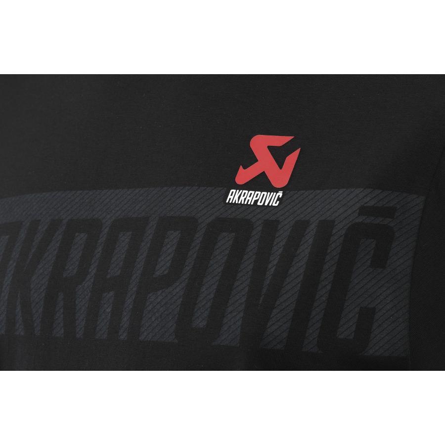 AKRAPOVIC (アクラポビッチ) Corpo Tシャツ ブラック Size:L 802044｜plotonlinestore｜04