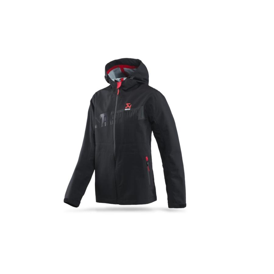 AKRAPOVIC (アクラポビッチ) Corpo レインジャケット ブラック Size:L 802070 | AKRAPOVIC