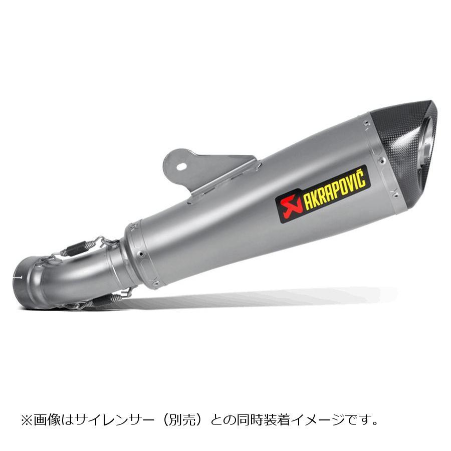 AKRAPOVIC (アクラポビッチ) リンクパイプ マフラー (チタン