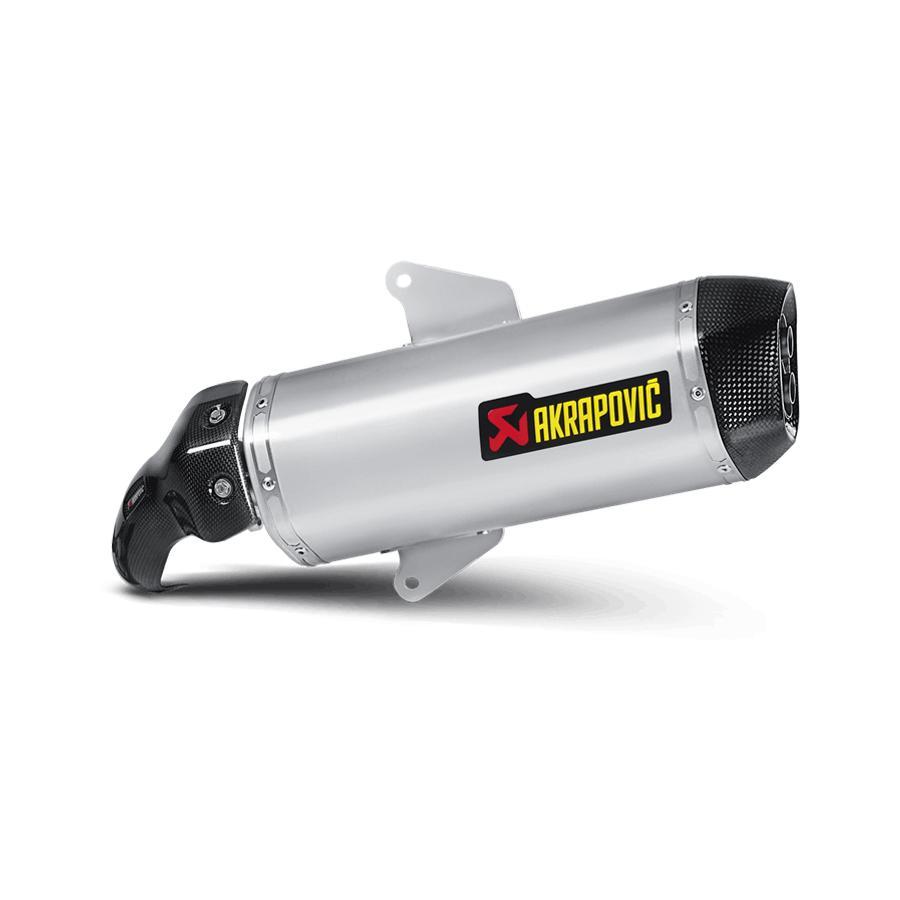 AKRAPOVIC (アクラポビッチ) スリップオンライン (ステンレス) マフラー ユーロ規制対応 APRILIA アプリリア GP800 SRV850 正規品 | AKRAPOVIC