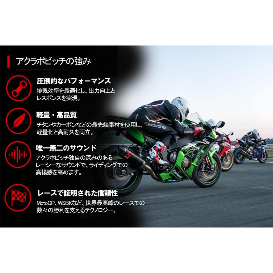 AKRAPOVIC（アクラポビッチ） スリップオンライン チタン EC/ECE
