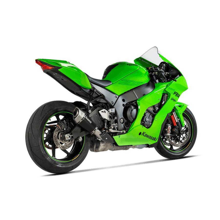 アクラポビッチ スリップオンライン チタン ブラック NINJA ZX-10R/RR 21-23 S-K10SO28-ASZTBL｜plotonlinestore｜02