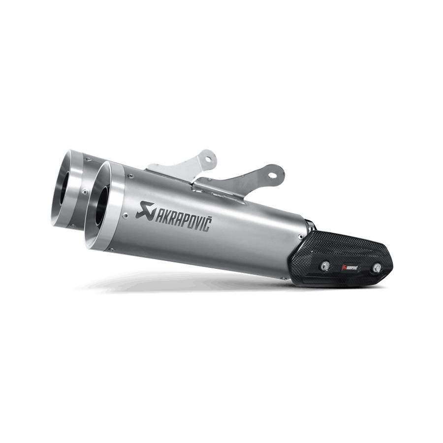 AKRAPOVIC アクラポビッチ V-MAX スリップオンマフラーサイレンサー AKRAPOVIC (アクラポビッチ) スリップオンライン (チタン) マフラー