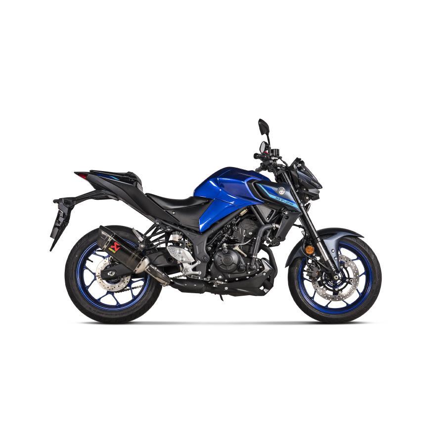 AKRAPOVIC マフラー スリップオンライン(カーボン) JMCA AKRAPOVIC AKRAPOVIC/アクラポビッチ YZF-R25 YZF-R3 MT-25 MT