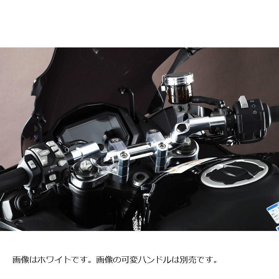 AELLA（アエラ） バーハンドルクランプ ブラック Ninja1000SX AE-33006