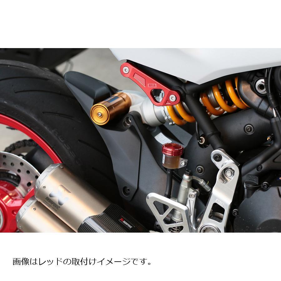 AELLA（アエラ） タイダウンフックプレート ブラック ドゥカティ