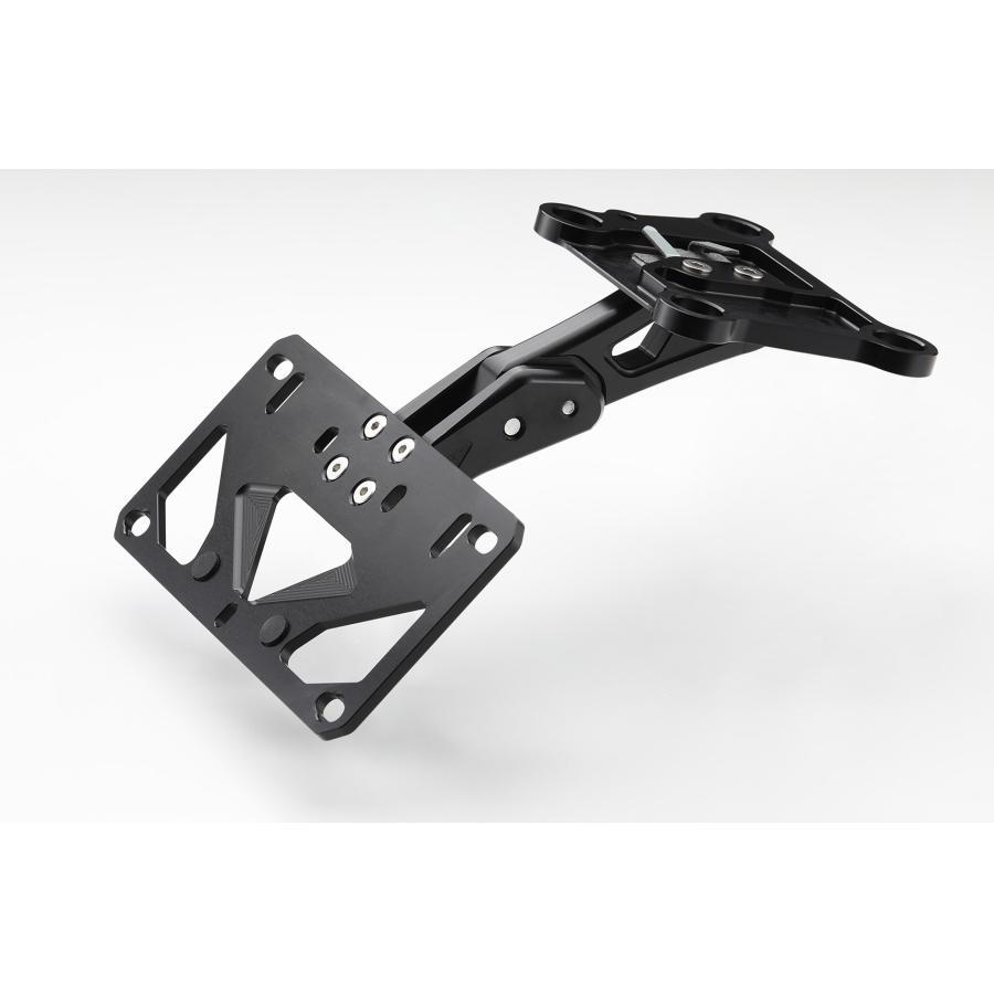 AELLA（アエラ） ショートナンバープレートホルダー ブラック Z900RS