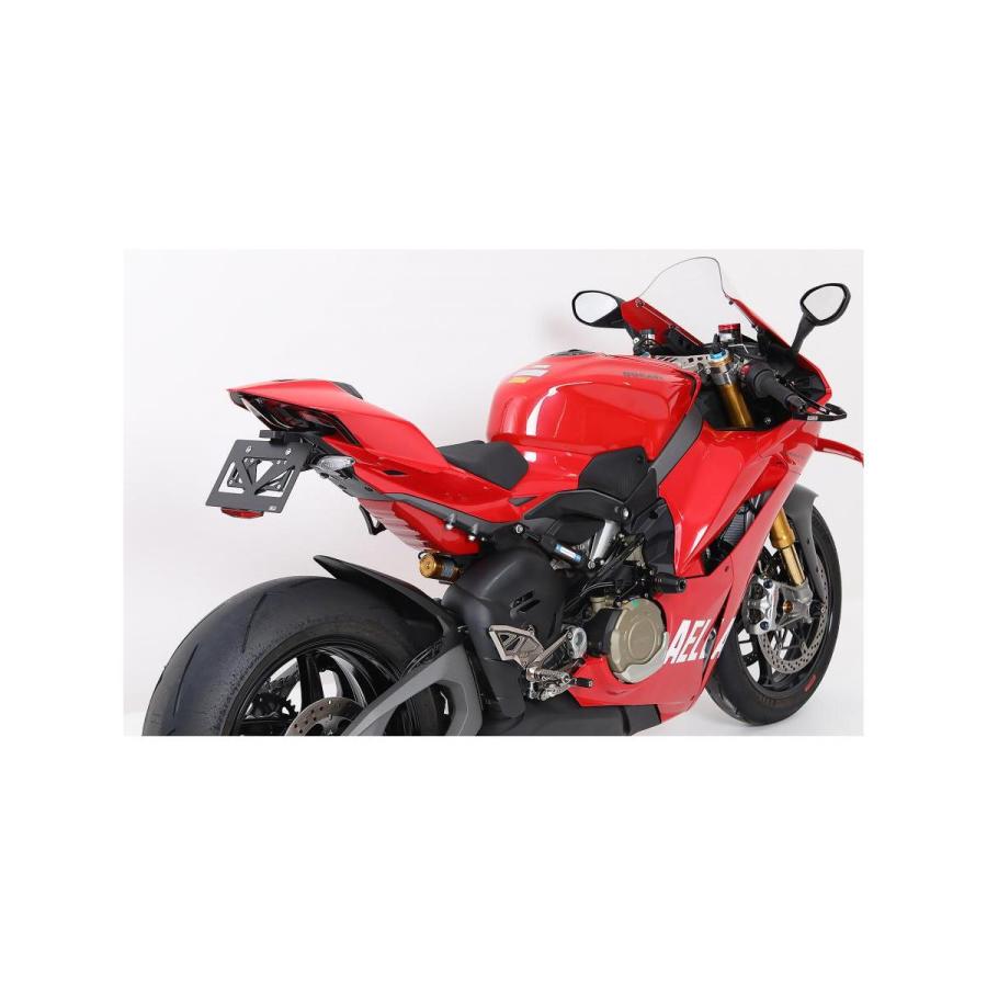 AELLA（アエラ） ショートナンバープレートホルダー PanigaleV4/V2 25
