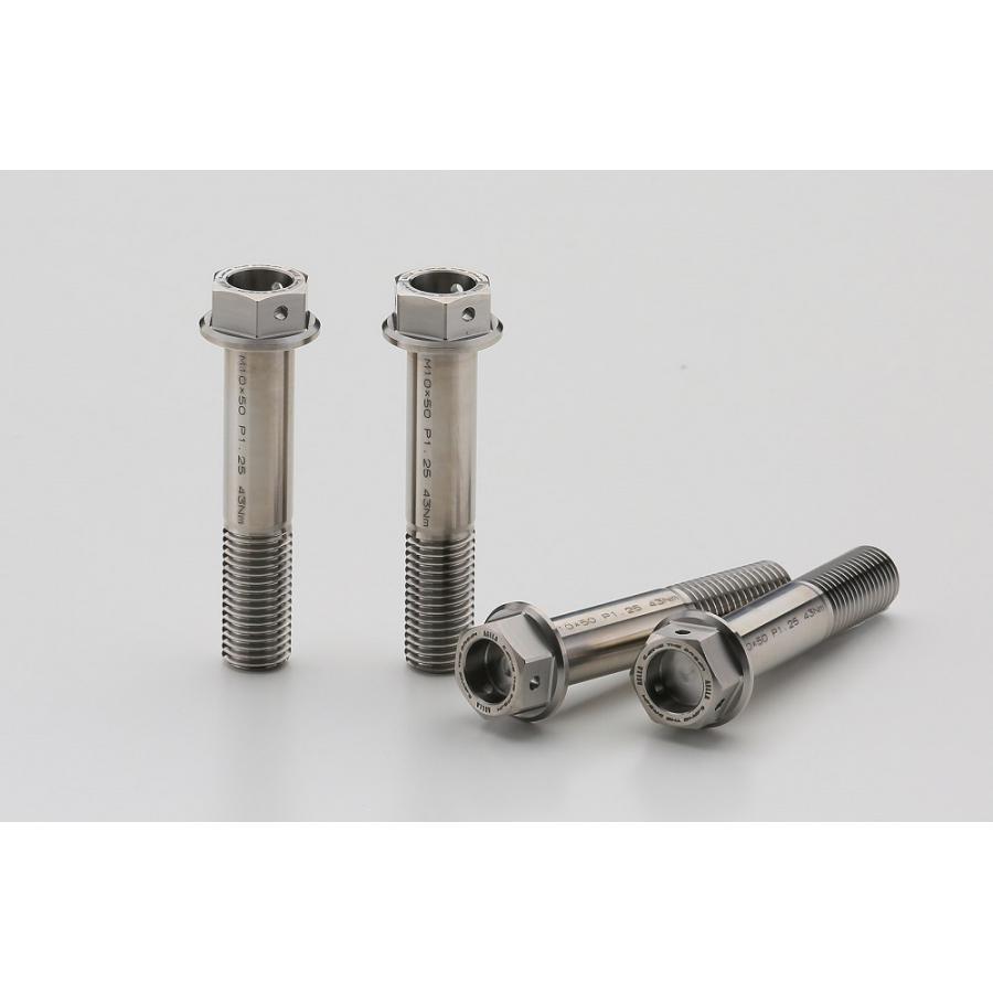 S1000RR アエラチタンボルト ワッシャー 4本セット