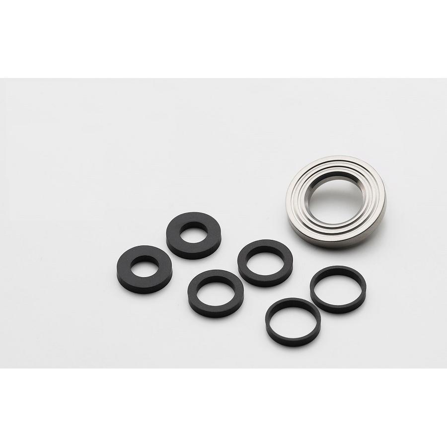AELLA AELLA(アエラ) チタンバーエンドカラー 2枚 ＆phi;22X3mm