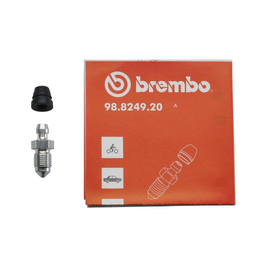 brembo（ブレンボ） エア抜きブリード キャップ付 2Pキャリパーφ32/φ34