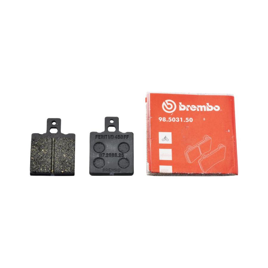 brembo（ブレンボ） ブレーキパッド 1ピン 2P 旧カニφ32用 107.2686.25