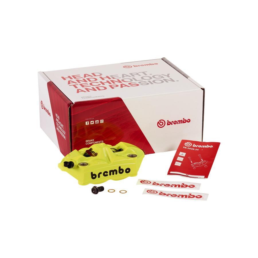 brembo（ブレンボ） ラジアルモノブロックキャリパー左用 イエロー