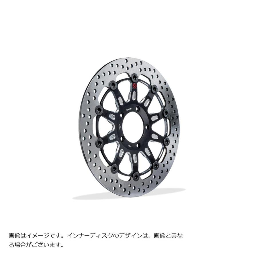 フュージョン　フランドキャリパー　ディスクセット brembo（ブレンボ） ブレーキディスクキット The Groove ZX-12R 00-03