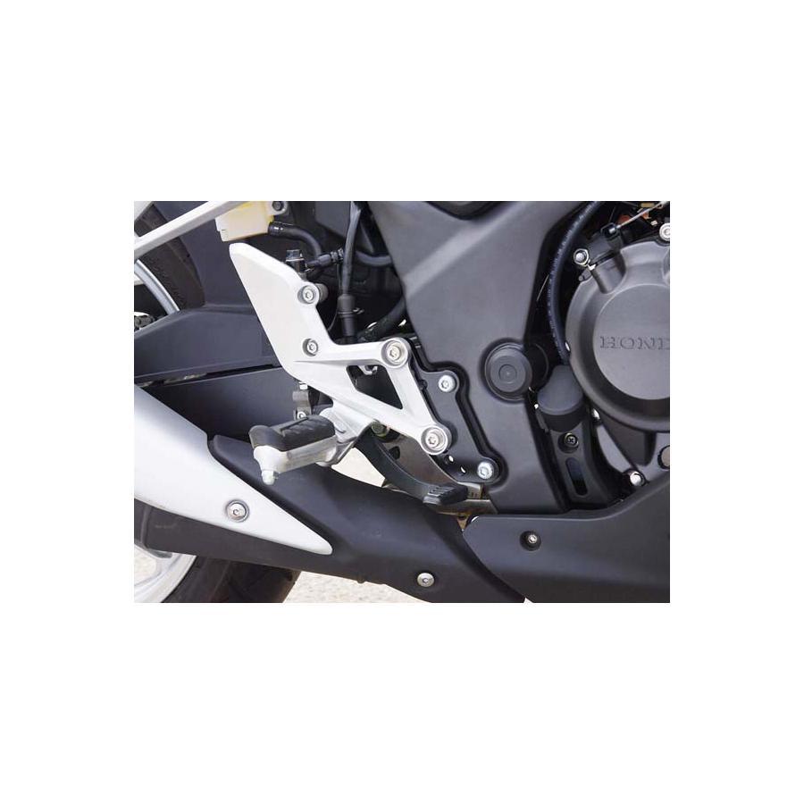 BABYFACE(ベビーフェイス) セットバックプレート ブラック CBR250R