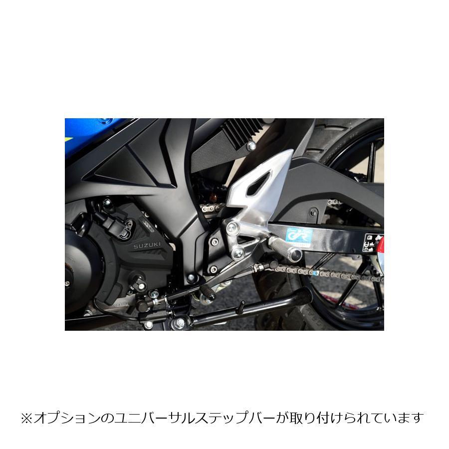 BABYFACE(ベビーフェイス) セットバックプレート シルバー GSX-R125｜plotonlinestore｜02