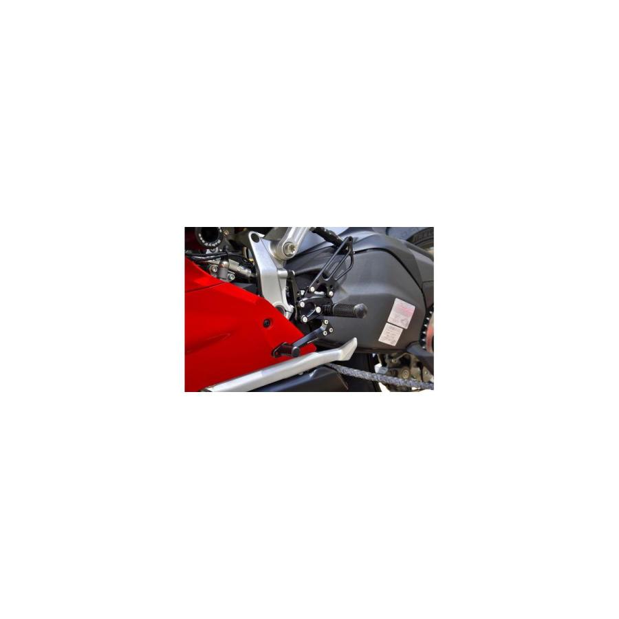 babyface（ベビーフェイス） バックステップキット ブラック Panigale