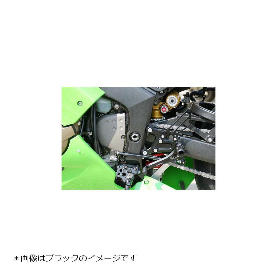 BABYFACE (ベビーフェイス) バックステップ 7ポジション 正/逆チェンジ可能 アルミ シルバー ZX-6R/RR 002-K006SVb_3