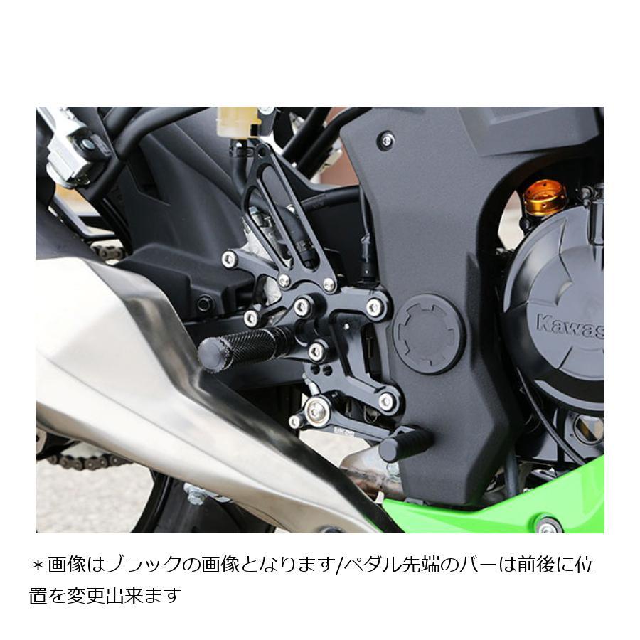 babyface（ベビーフェイス） バックステップ シルバー Ninja250 