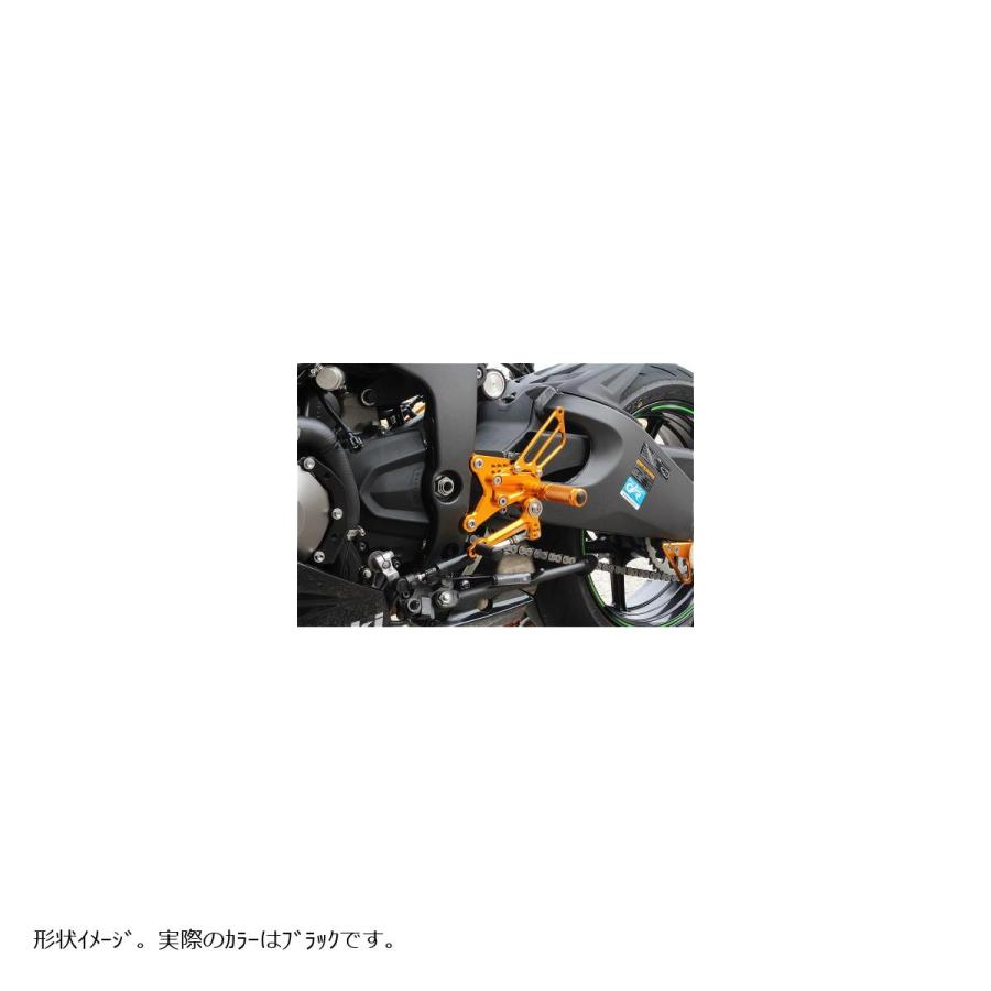 babyface（ベビーフェイス） バックステップキット ブラック ZX-6R 正
