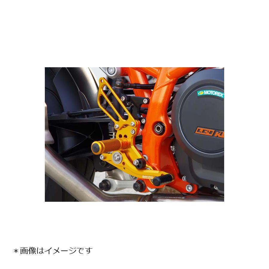 BABYFACE (ベビーフェイス) バックステップ 4ポジション アルミ ゴールド 690DUKE[デューク] 002-KT007GD