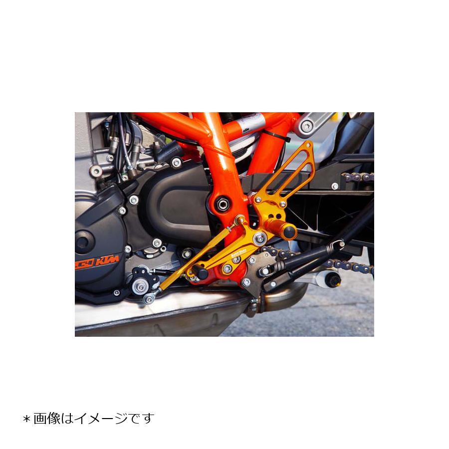 BABYFACE (ベビーフェイス) バックステップ 4ポジション アルミ ゴールド 690DUKE[デューク] 002-KT007GD_1