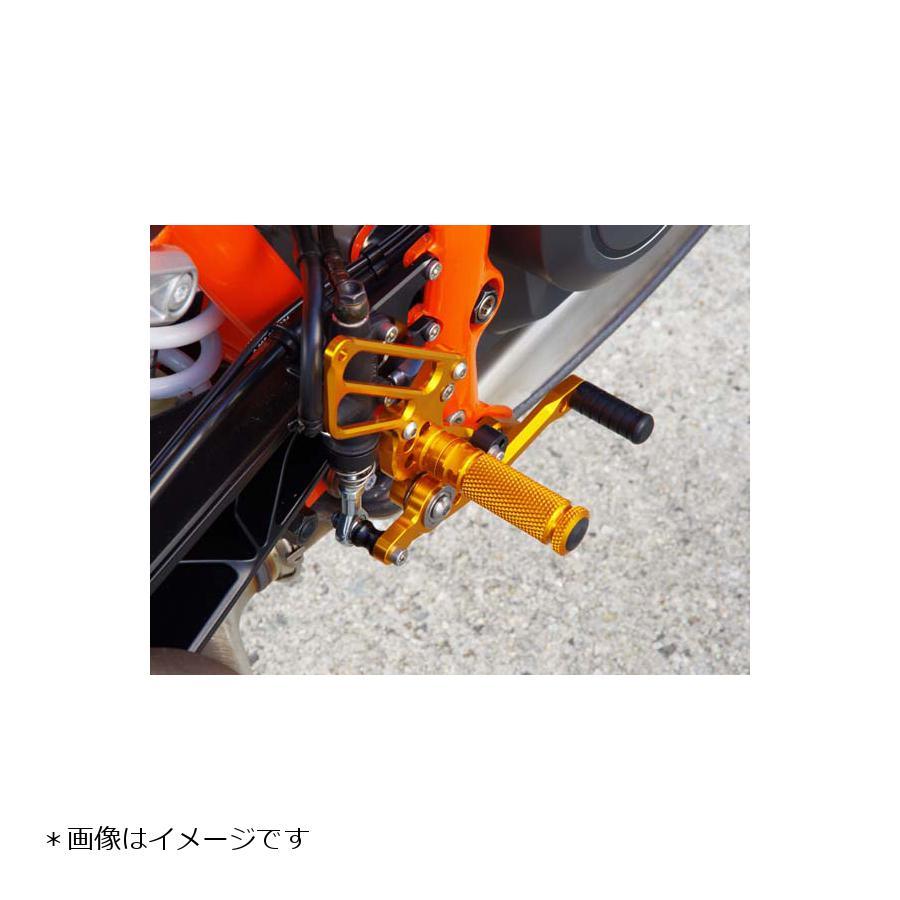 BABYFACE (ベビーフェイス) バックステップ 4ポジション アルミ ゴールド 690DUKE[デューク] 002-KT007GD_2