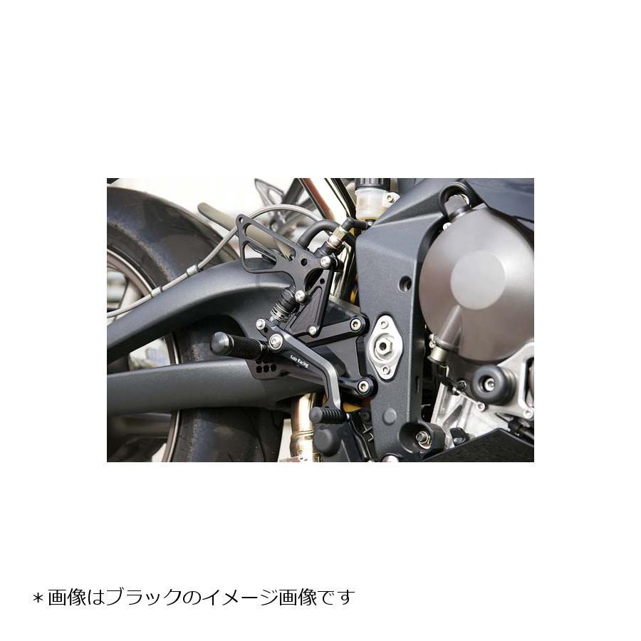 BABY FACE (ベビーフェイス) バックステップ 8ポジション 正/逆チェンジ可能 アルミ ゴールド DAYTONA 675 [デイトナ] 002-T002GD｜plotonlinestore