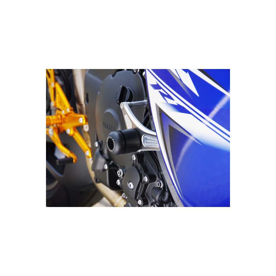 BABY FACE (ベビーフェイス) フレームスライダー ノーカットタイプ ジュラコン ブラック YZF-R1 006-SY013BKb