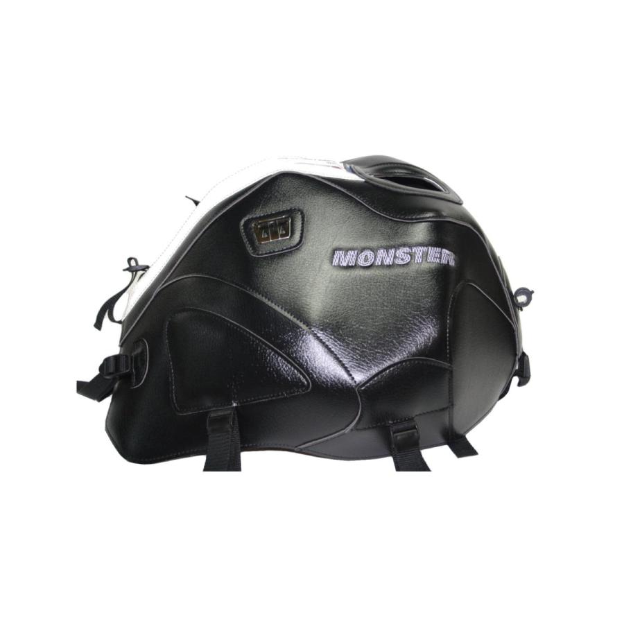 BAGSTER (バグスター) タンクカバー ブラック/ブラック MONSTER400/600 