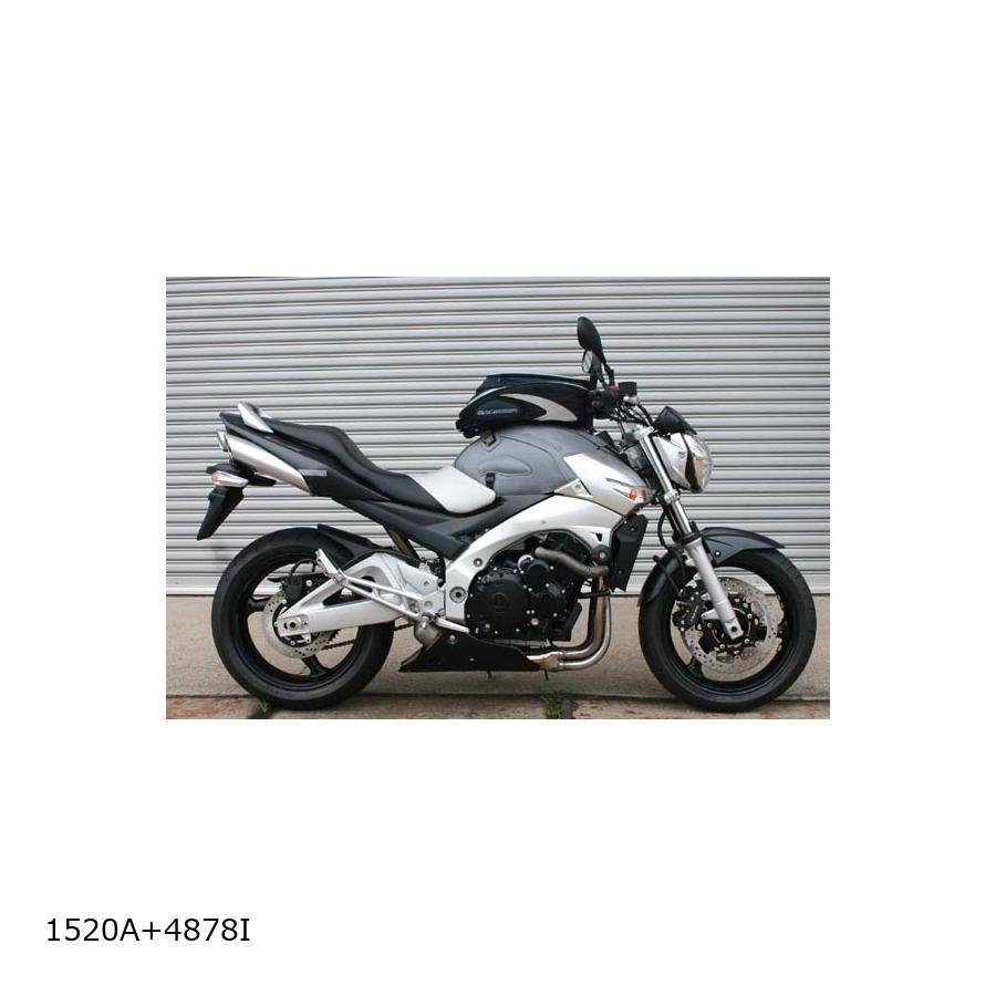 BAGSTER (バグスター) タンクカバー スチールグレー GSR400/600