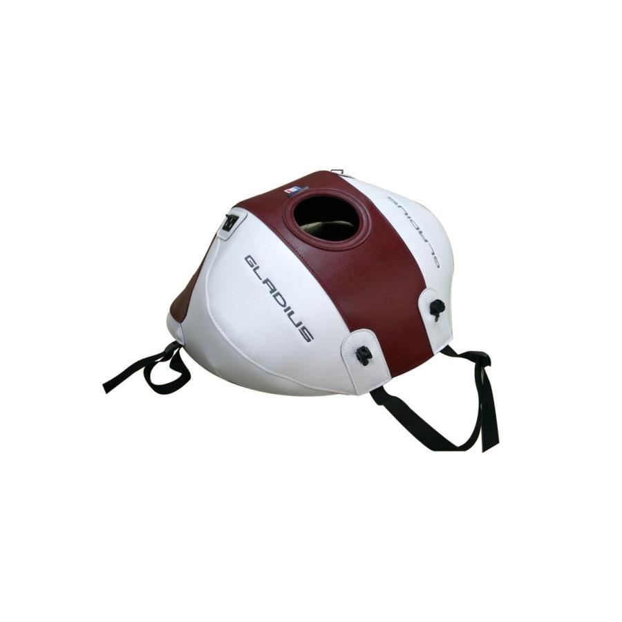 BAGSTER（バグスター） タンクカバー レッド/ホワイト GLADIUS400/650