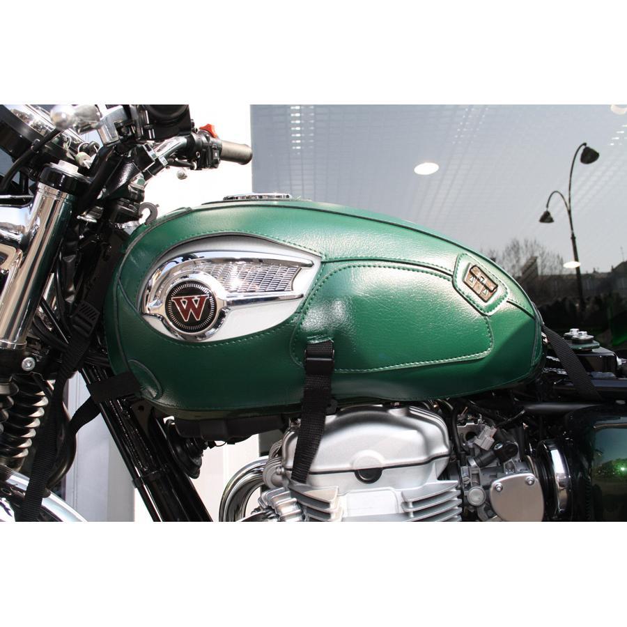 BAGSTER バグスター タンクカバー W800 KAWASAKI カワサキ BAGSTER (バグスター) タンクカバー グリーン W800 11 : バイク