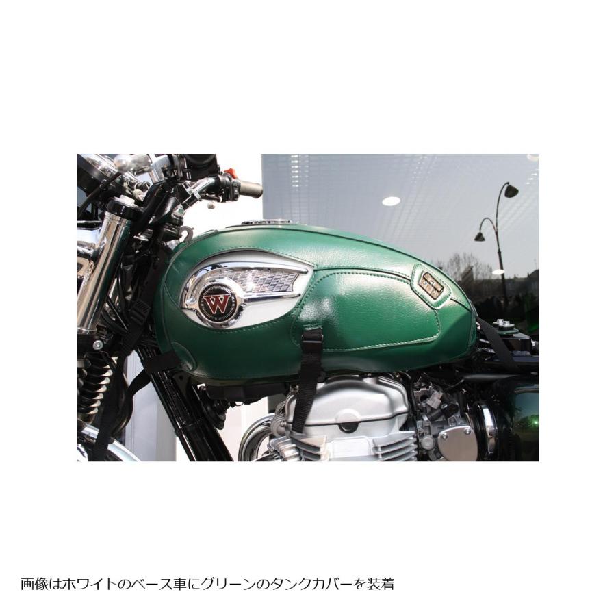 BAGSTER バグスター タンクカバー W800 KAWASAKI カワサキ BAGSTER（バグスター） タンクカバー ブラック/ゴールド W800 (12