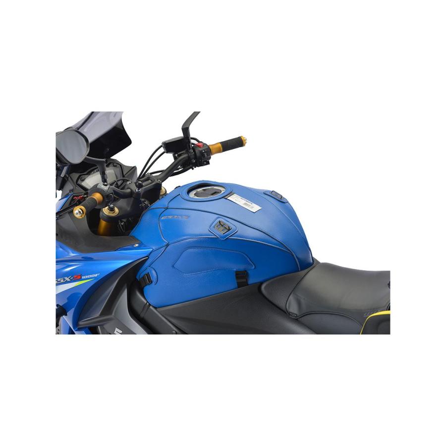 BAGSTER（バグスター） タンクカバー ブルー GSX-S1000/1000F : バイク