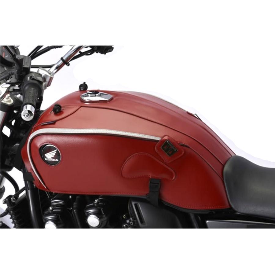 BAGSTER（バグスター） タンクカバー レッド/シルバー/ブラック