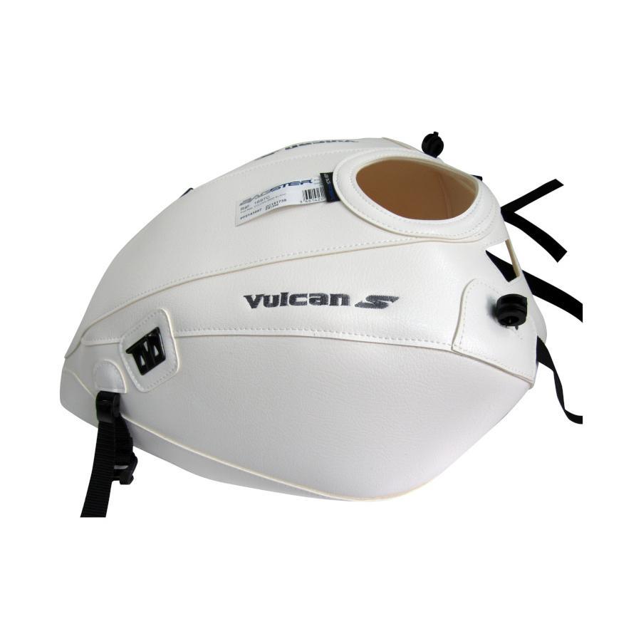BAGSTER（バグスター） タンクカバー ホワイト VULCAN S(650) : バイク