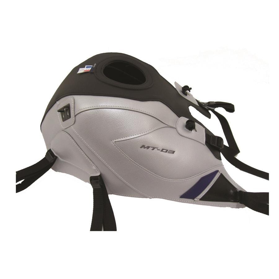 BAGSTER (バグスター) タンクカバー シルバー/ブラック/ブルー