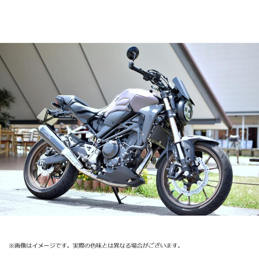 BAGSTER（バグスター） タンクカバー マットグレー/シルバー CB300